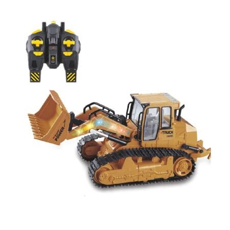 RC Bulldozer 1/14 & RC Excavator 6 Channel Construction Vehicle